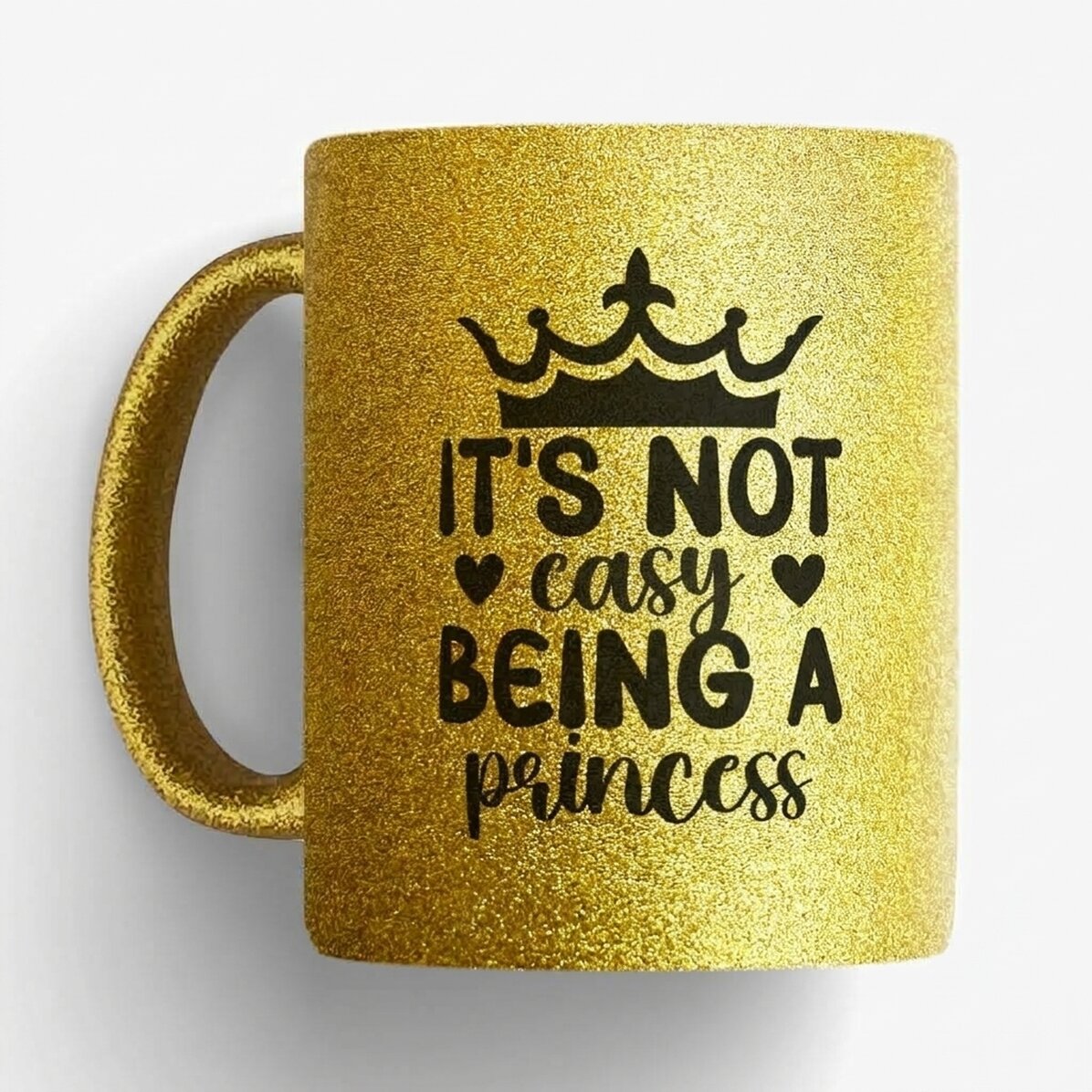 Spersonalizowany kubek z brokatem i napisem – Princess