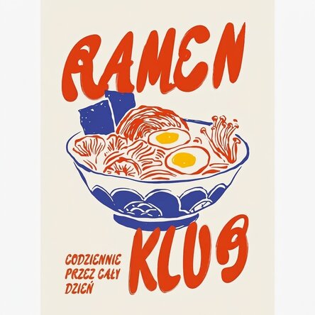 Plakat Ramen Club