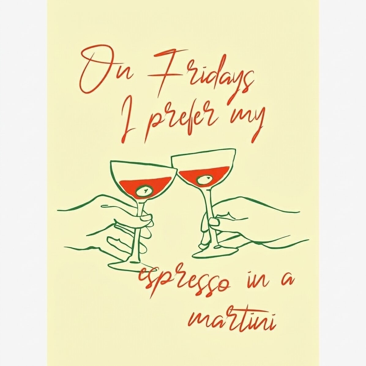 Plakat „Espresso Martini”