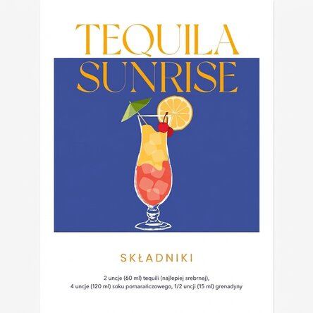 Plakat „Tequila Sunrise”