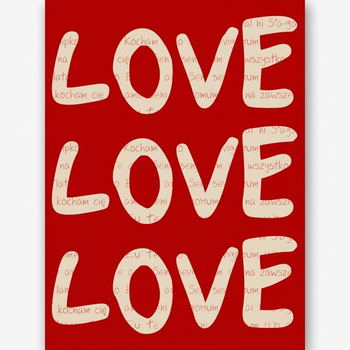 Plakat „Love”
