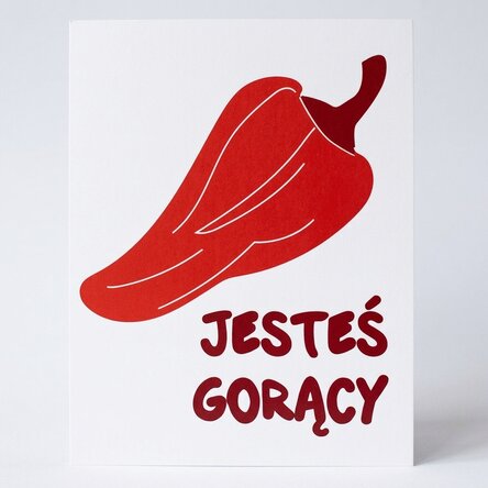 Plakat „You're hot”