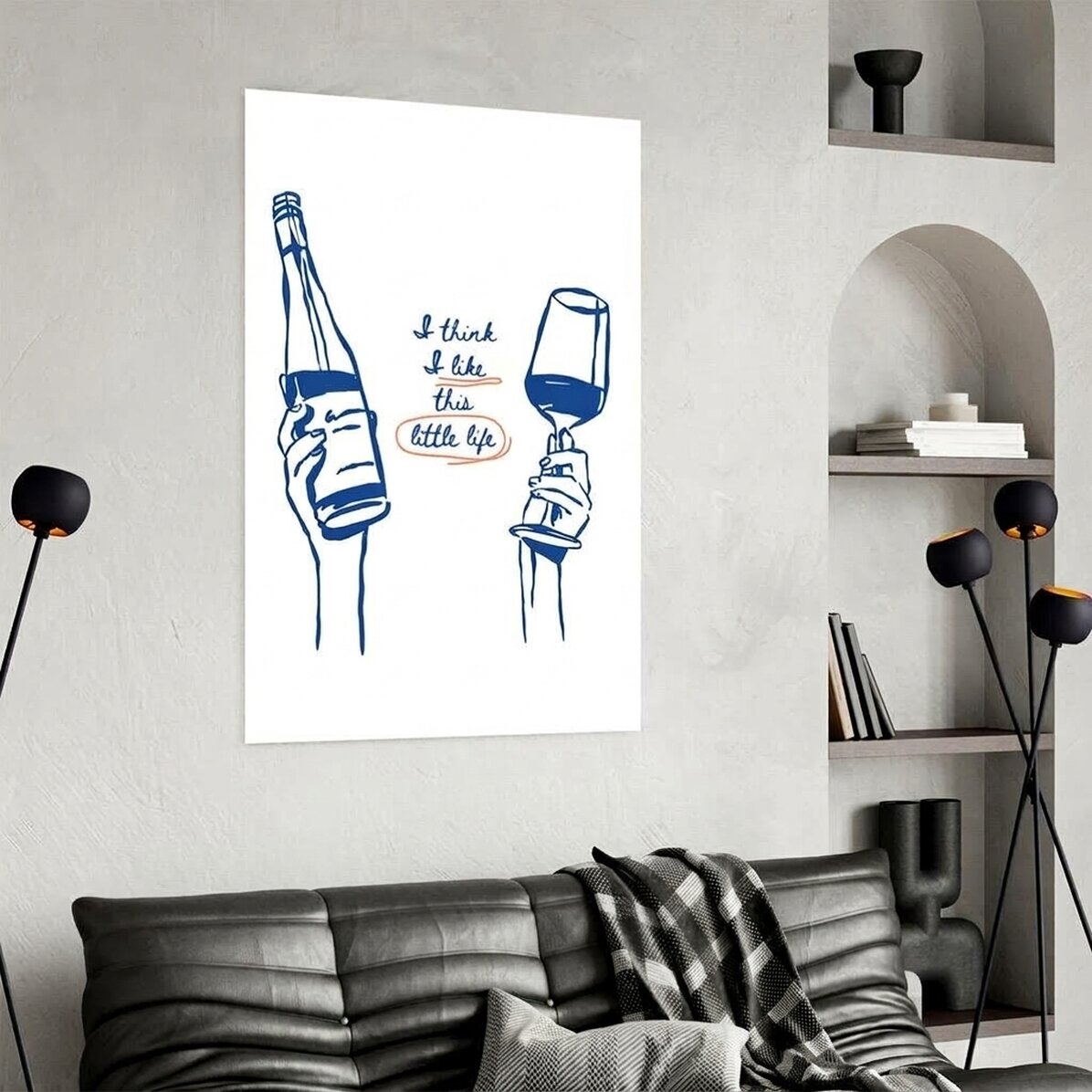 Plakat „I like this little life”