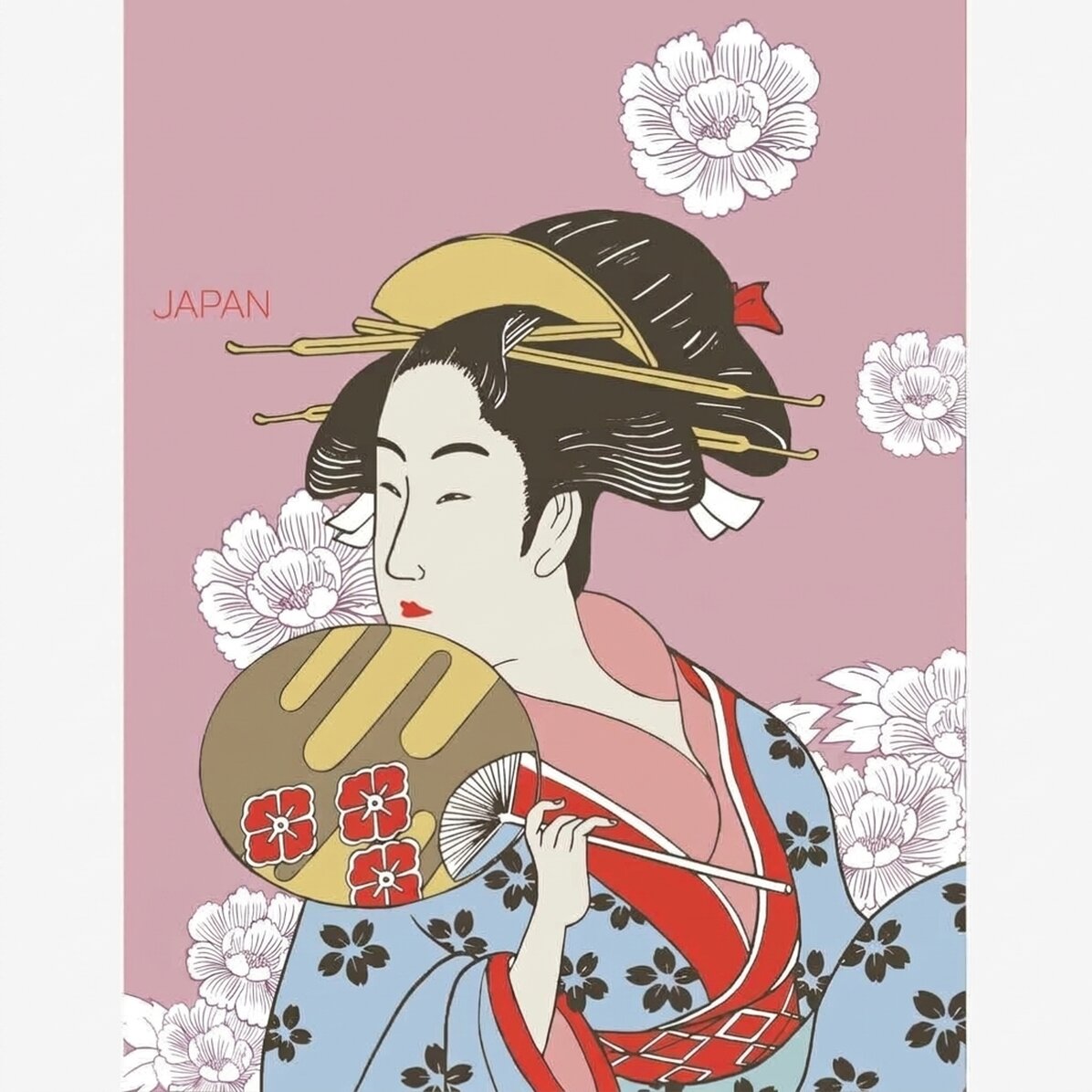 Plakat „Geisha”