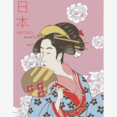 Plakat „Geisha”