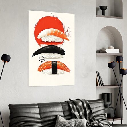 Plakat „Sushi art”