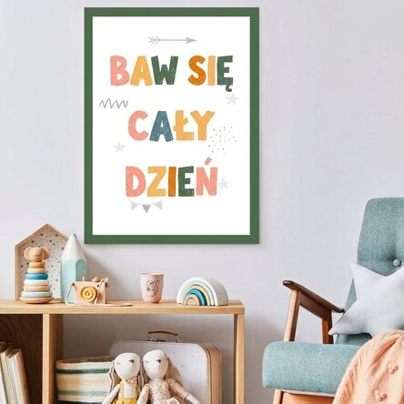 Plakat „Play All Day”