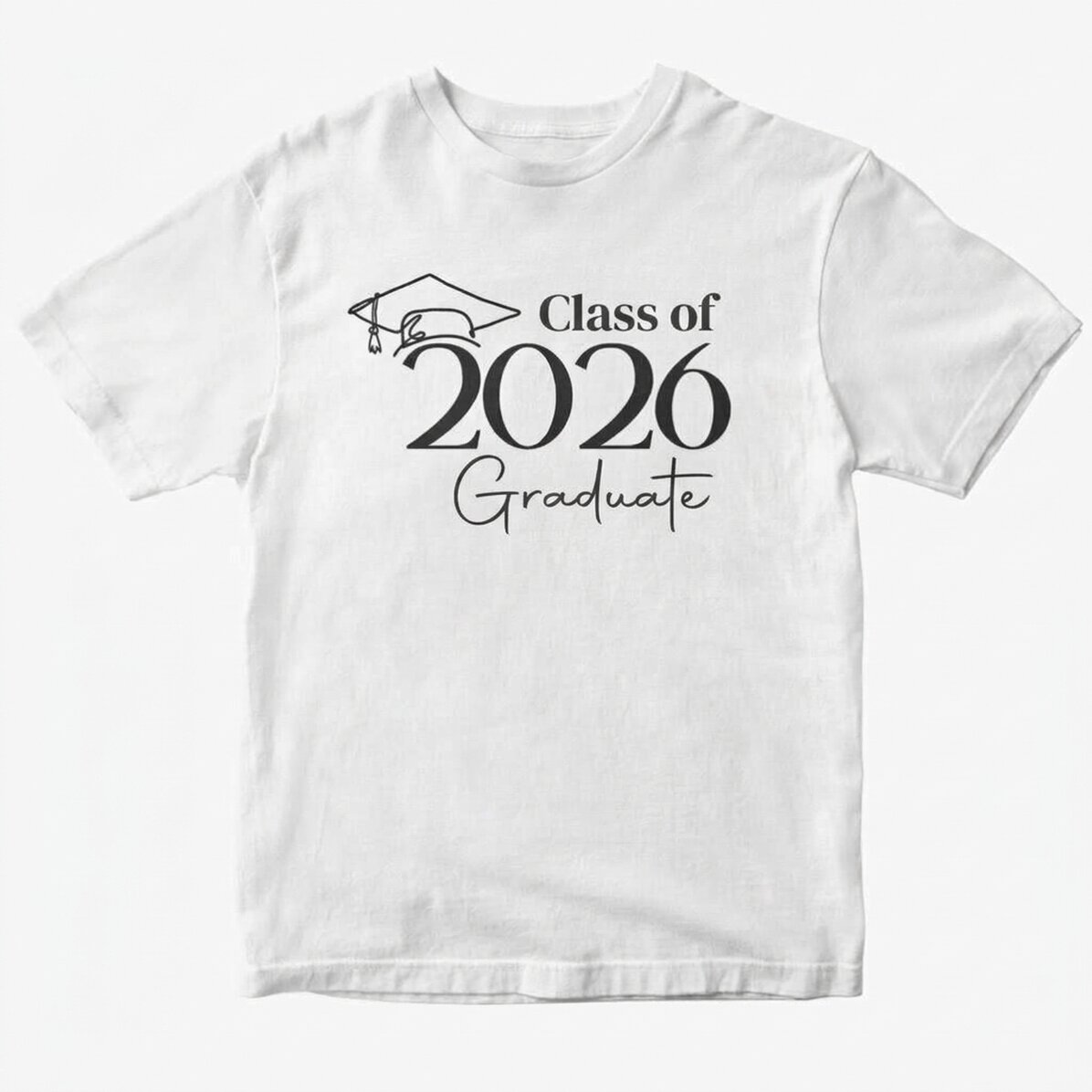 Koszulka bawełniana z nadrukiem – Graduation