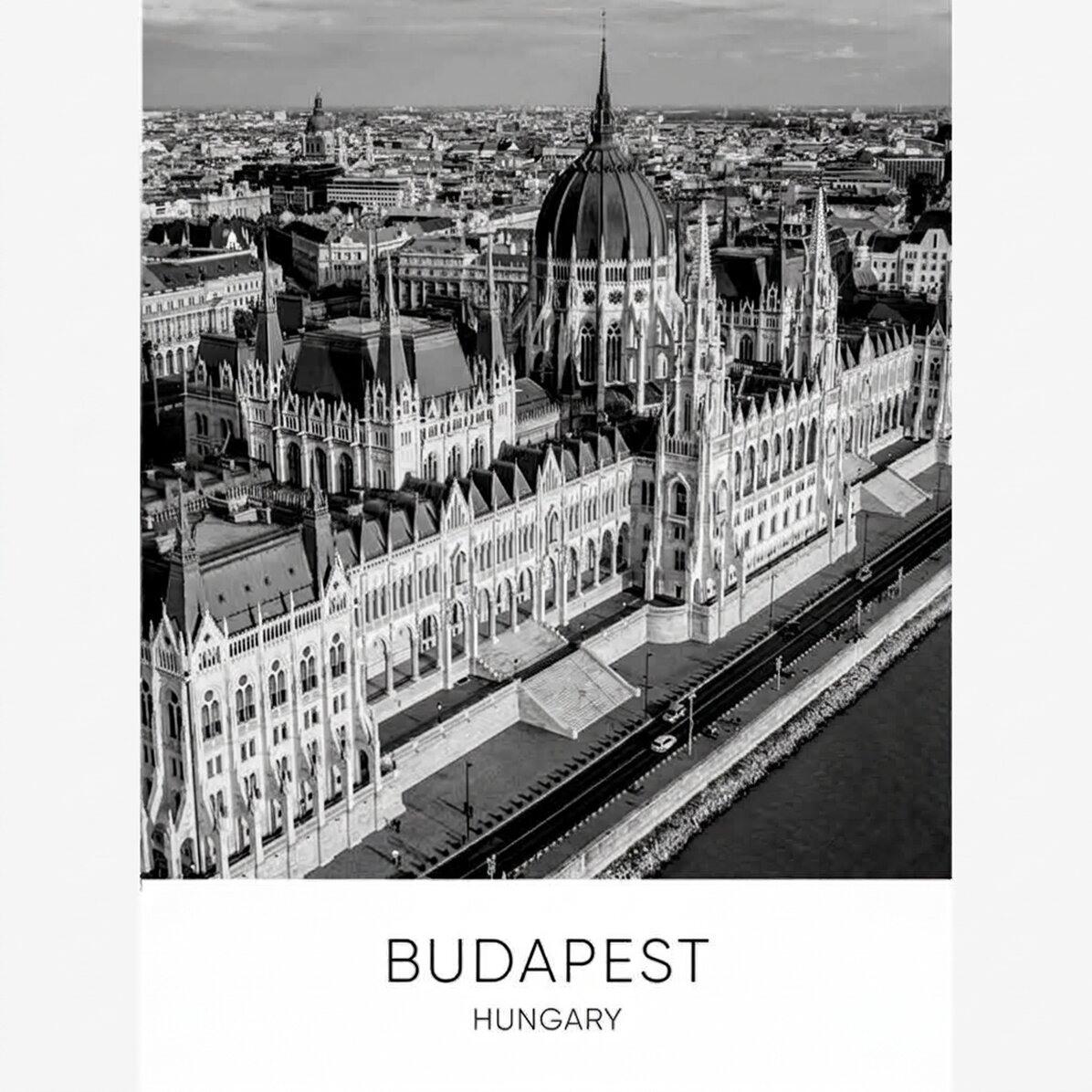 Plakat z Budapesztu