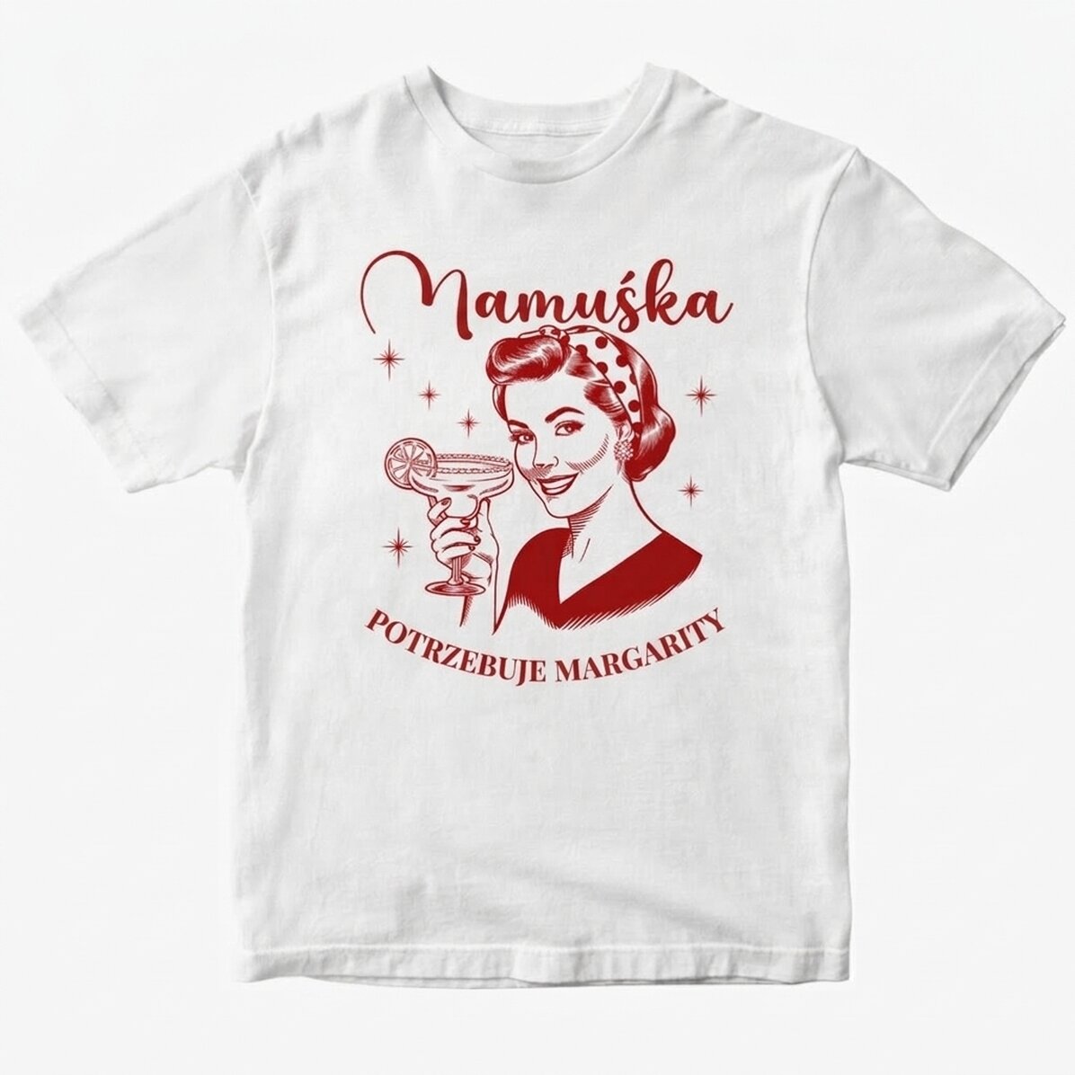 Spersonalizowana bawełniana koszulka – Mamacita potrzebuje margarity