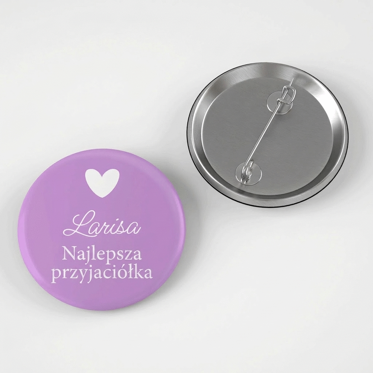 Spersonalizowana plakietka z napisem – Serce