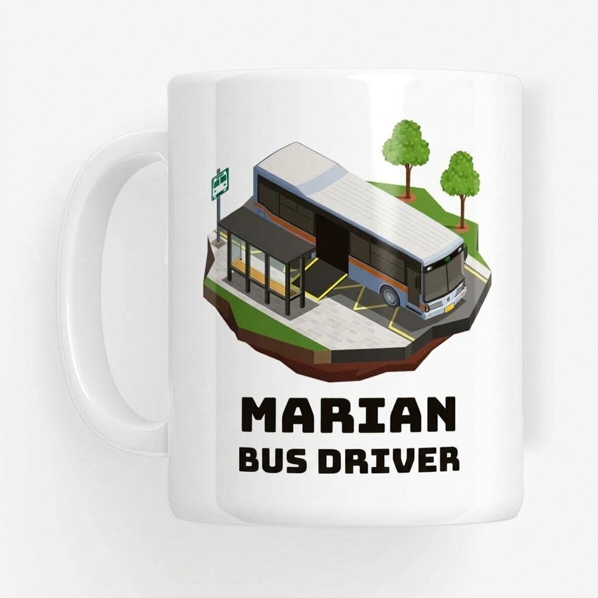Spersonalizowany kubek z napisem dla kierowców – Kierowca autobusu