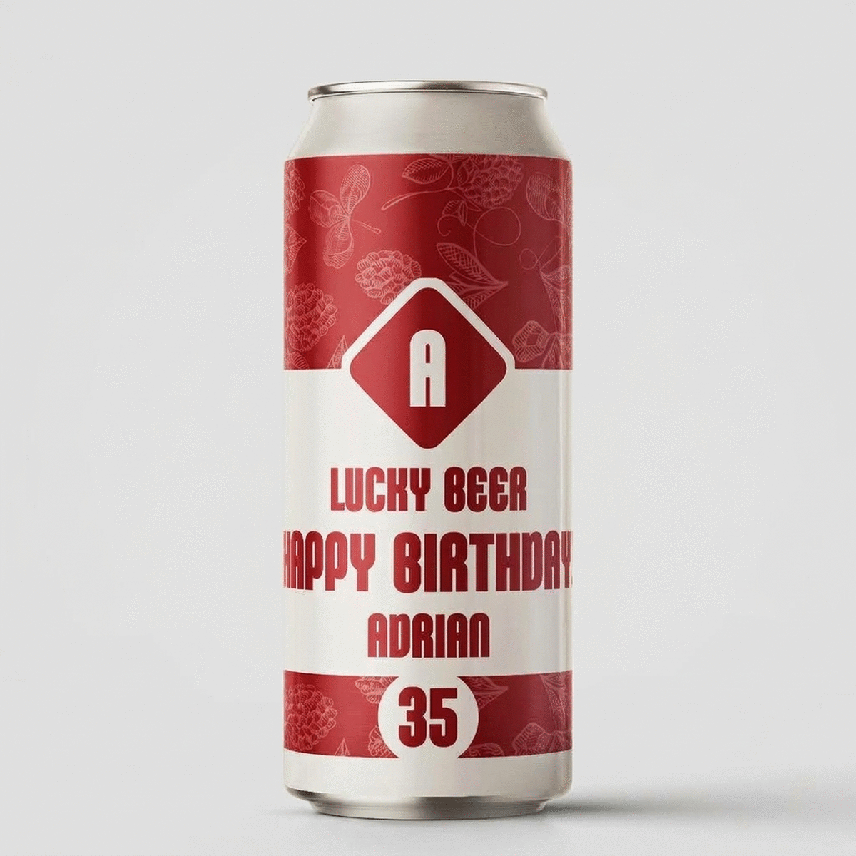 Piwo w puszce z indywidualnym nadrukiem – Lucky Beer