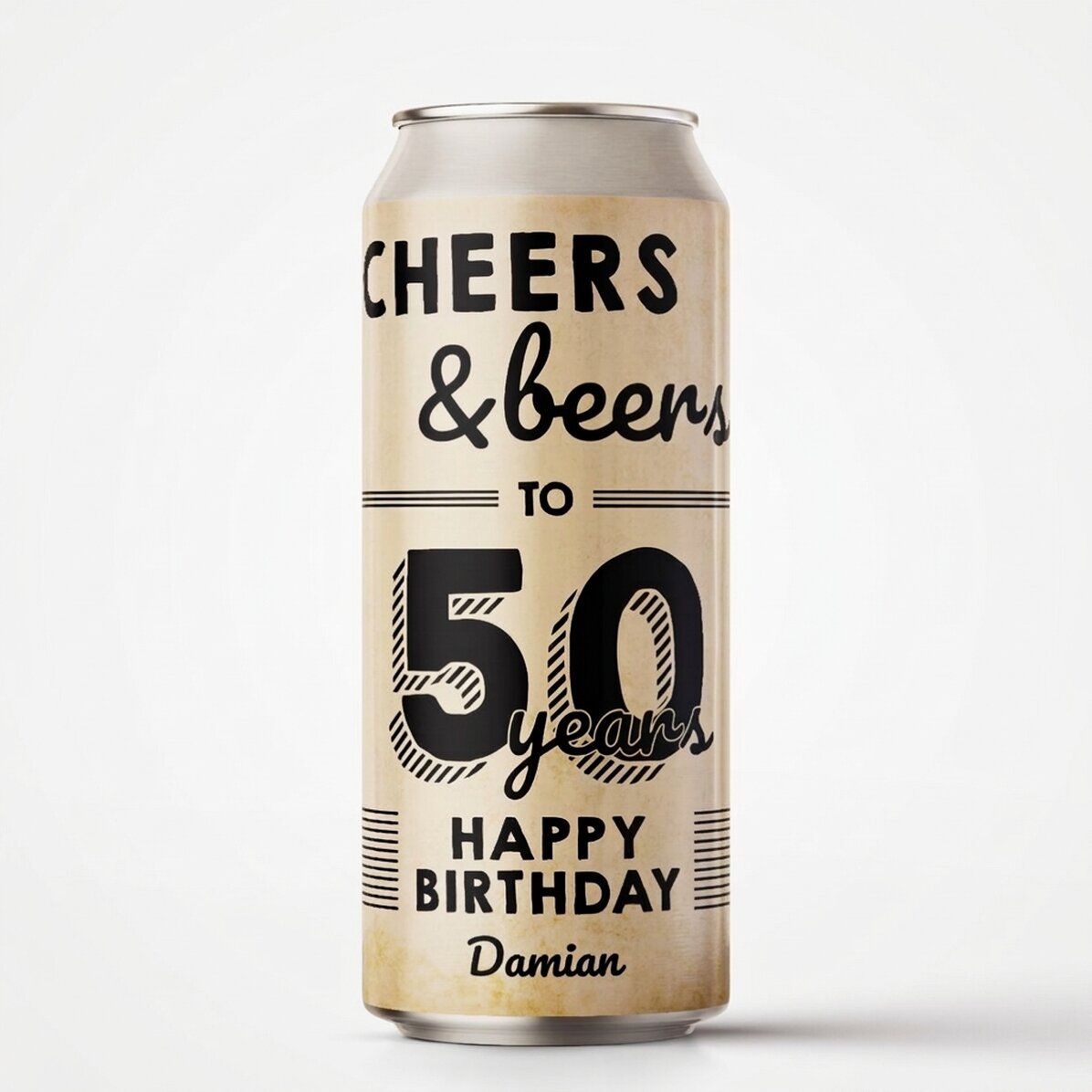 Piwo w puszce z indywidualnym nadrukiem – Cheers & Beers