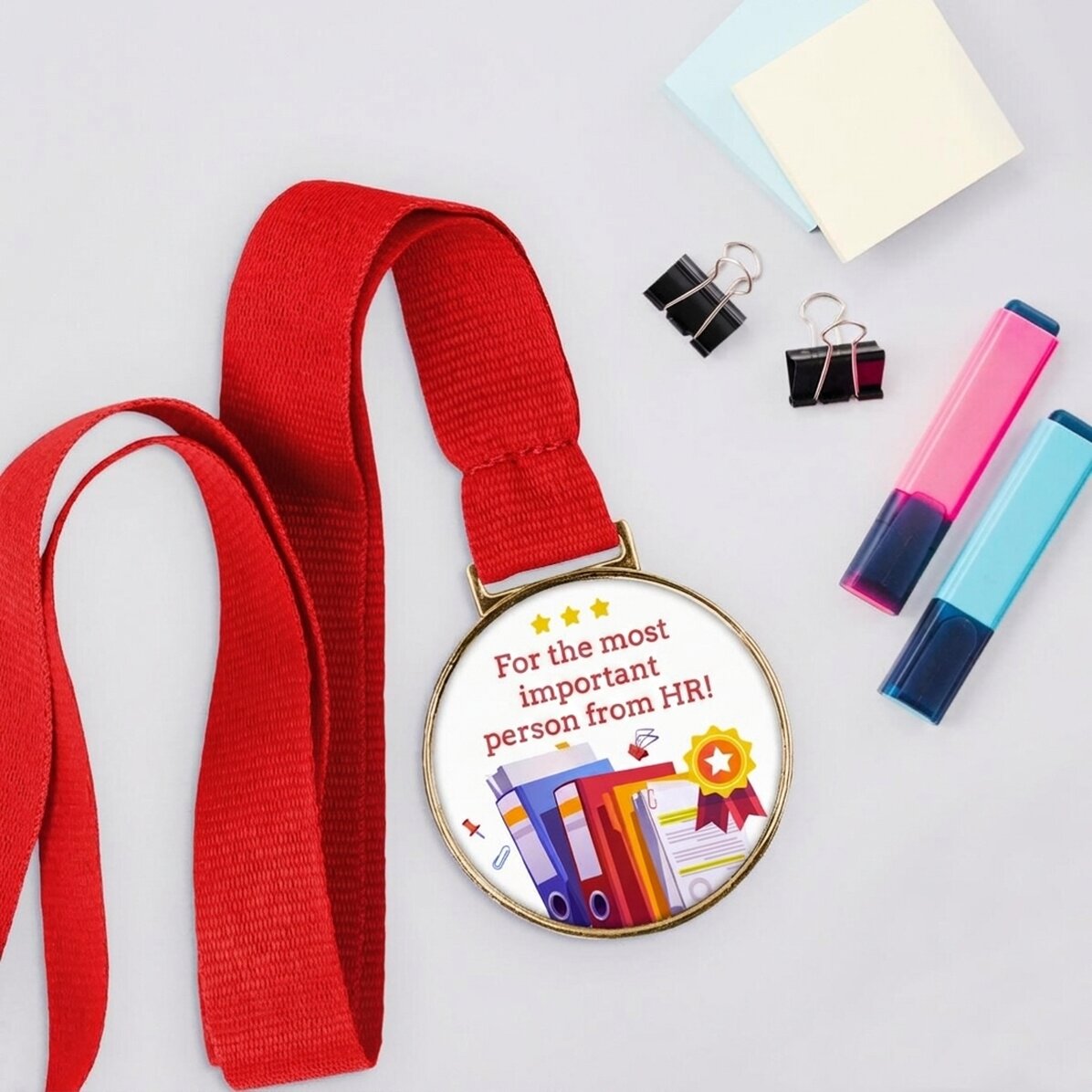 Spersonalizowany medal z napisem – HR