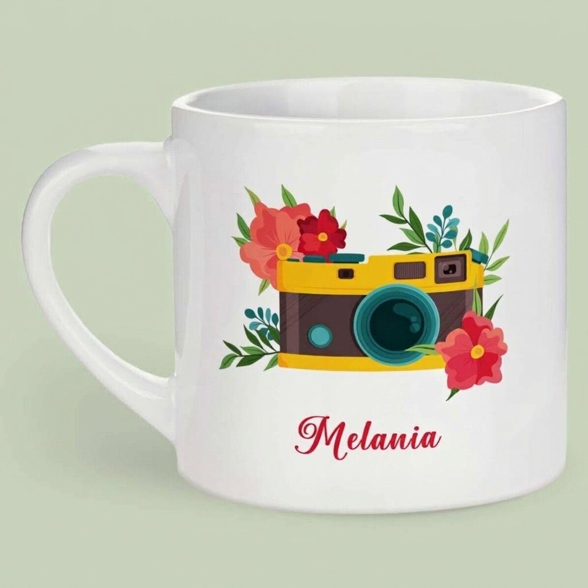 Spersonalizowany kubek do espresso z imieniem – Fotograf