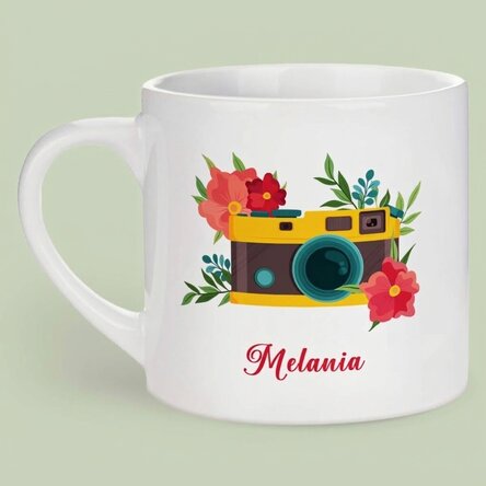 Spersonalizowany kubek do espresso z imieniem – Fotograf