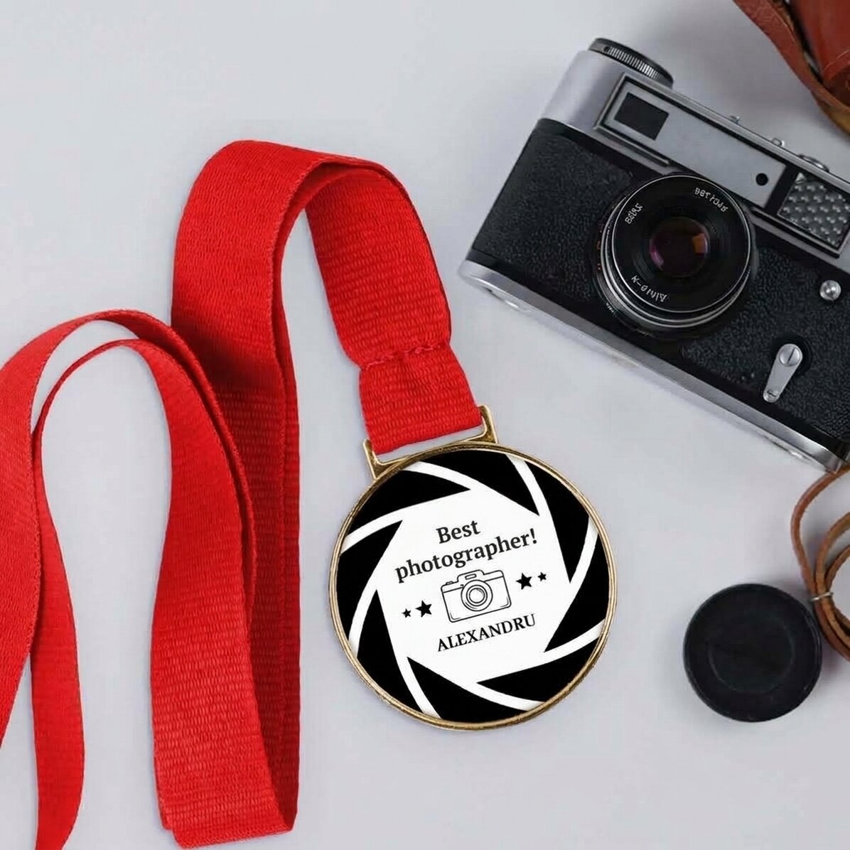 Spersonalizowany medal z napisem – Fotograf