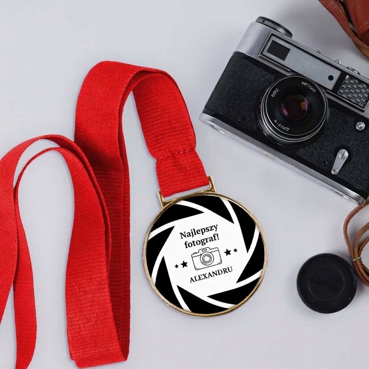 Spersonalizowany medal z napisem – Fotograf