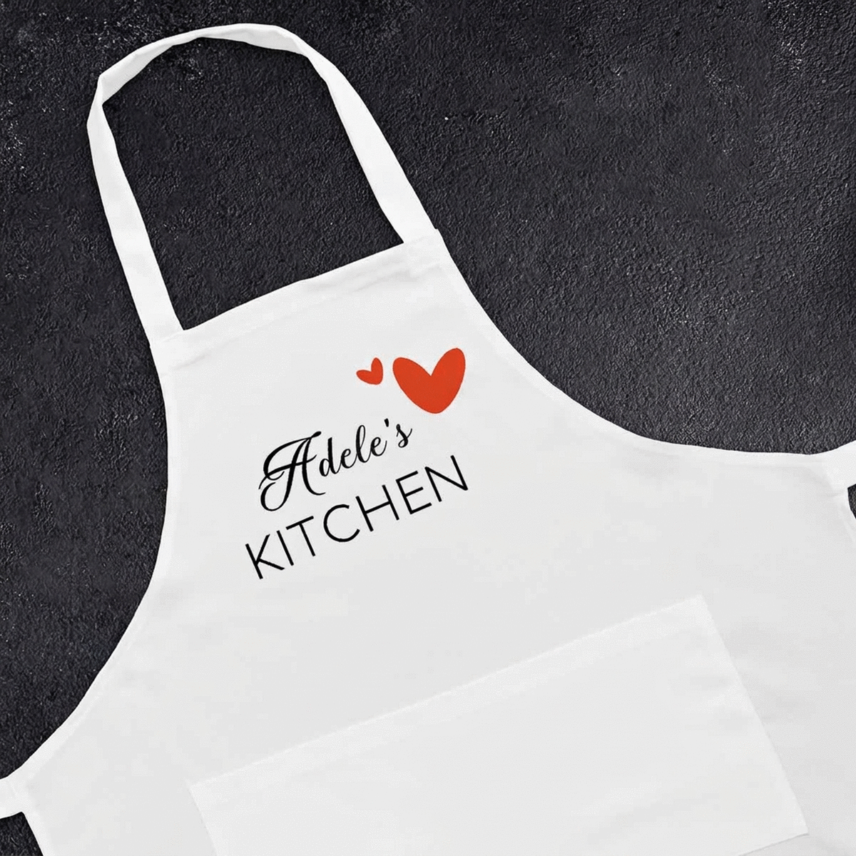 Fartuch z indywidualnym nadrukiem – Hearts