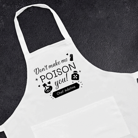 Fartuch z indywidualnym nadrukiem – Poison