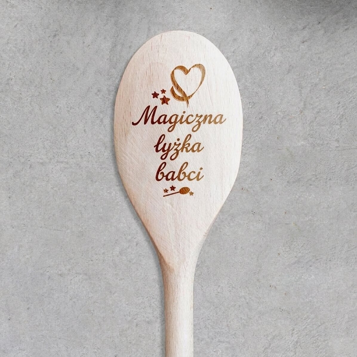Spersonalizowana łyżka drewniana – Magiczna łyżka