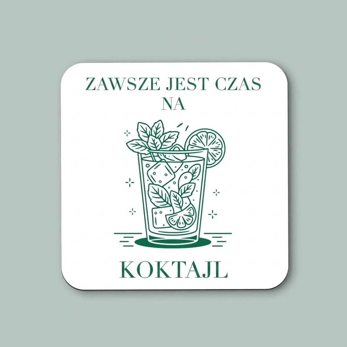 Spersonalizowana podkładka pod kubek z napisem – Always
