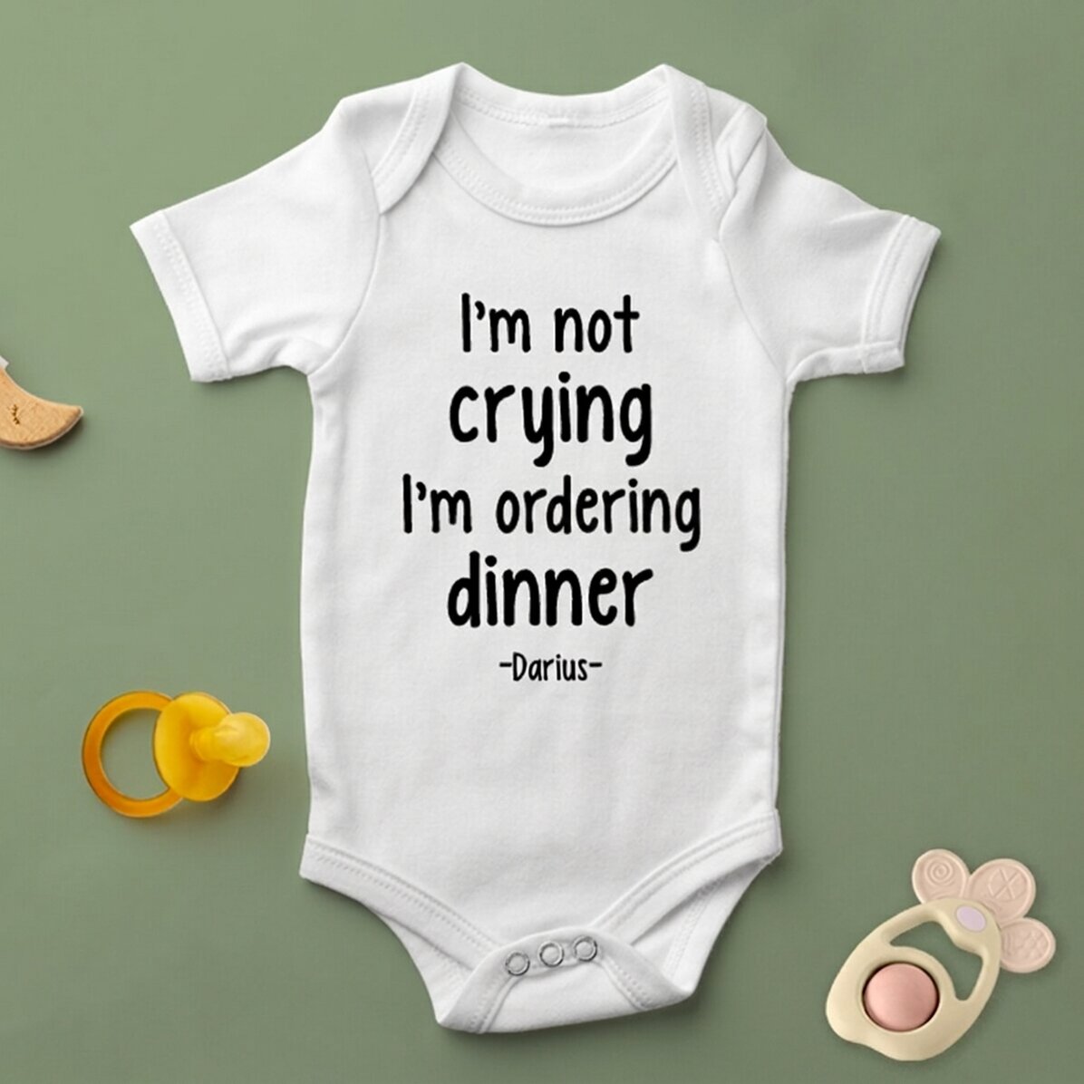 Body dla dzieci z indywidualnym nadrukiem – Dinner