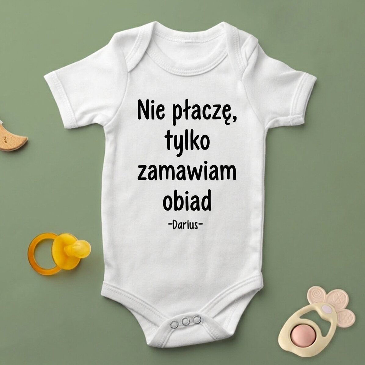 Body dla dzieci z indywidualnym nadrukiem – Dinner