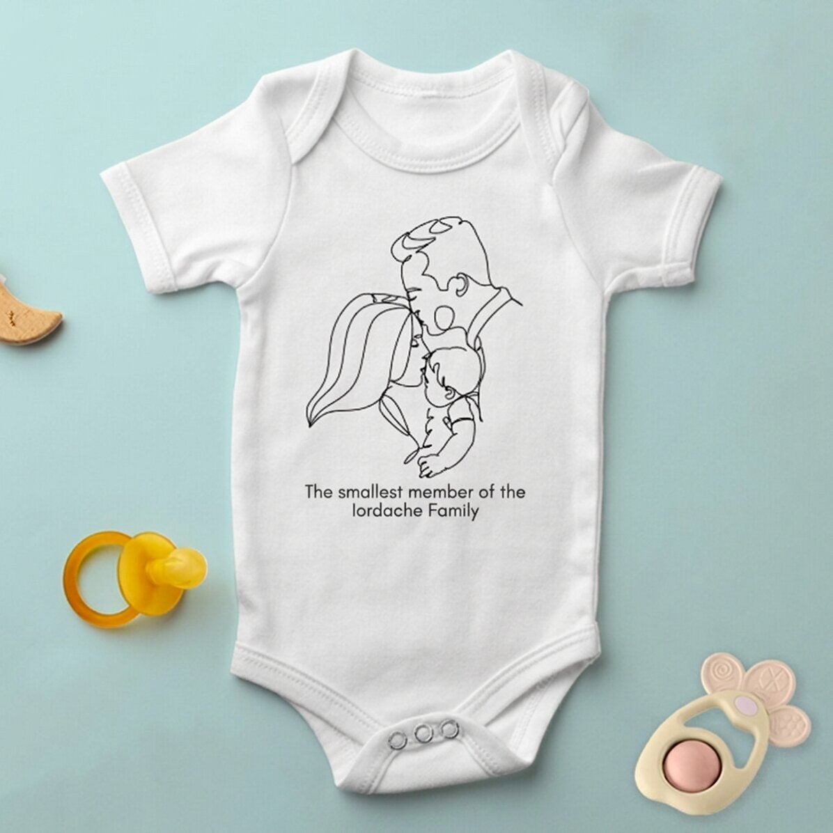 Body dla dzieci z indywidualnym nadrukiem – Family
