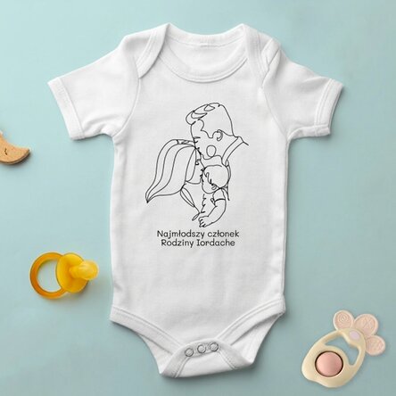 Body dla dzieci z indywidualnym nadrukiem – Family