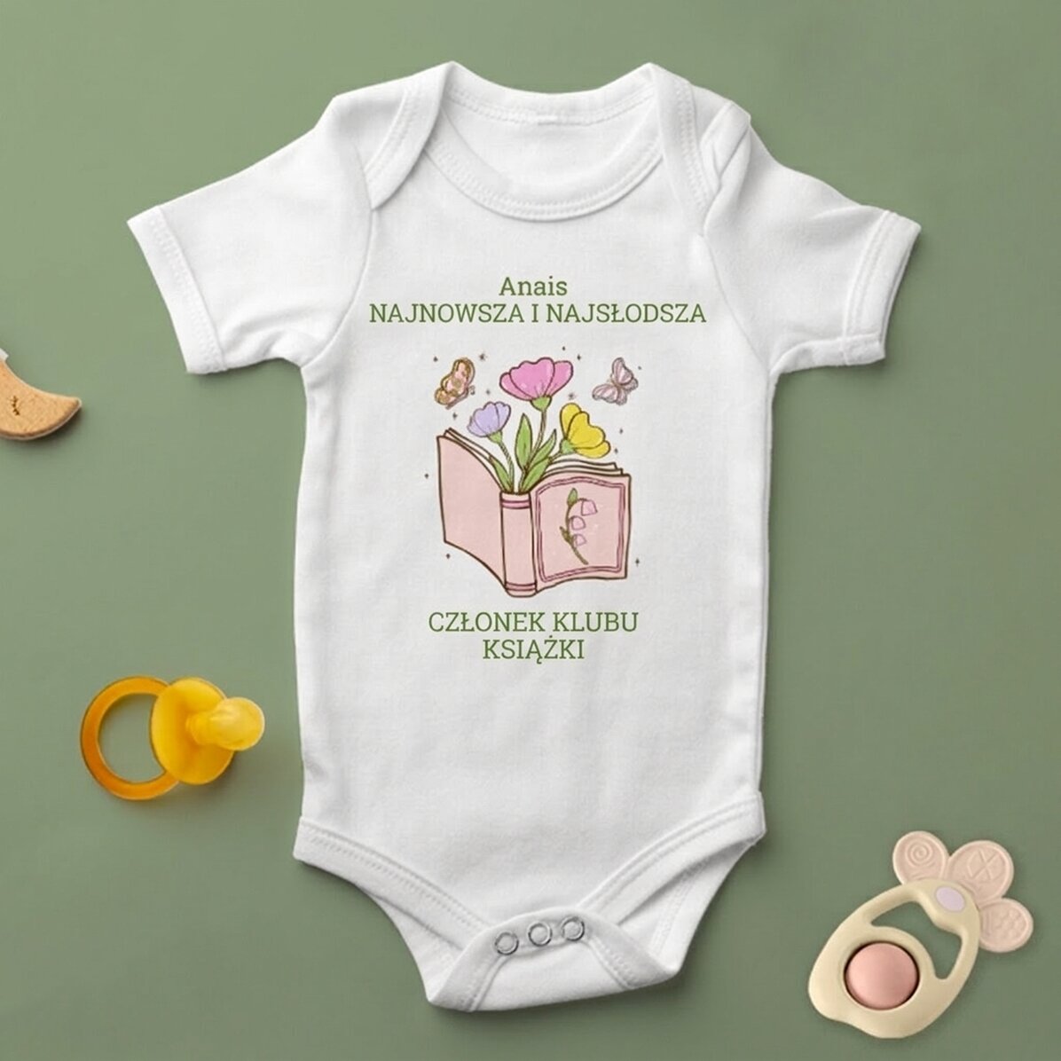 Body dla dzieci z indywidualnym nadrukiem – Books