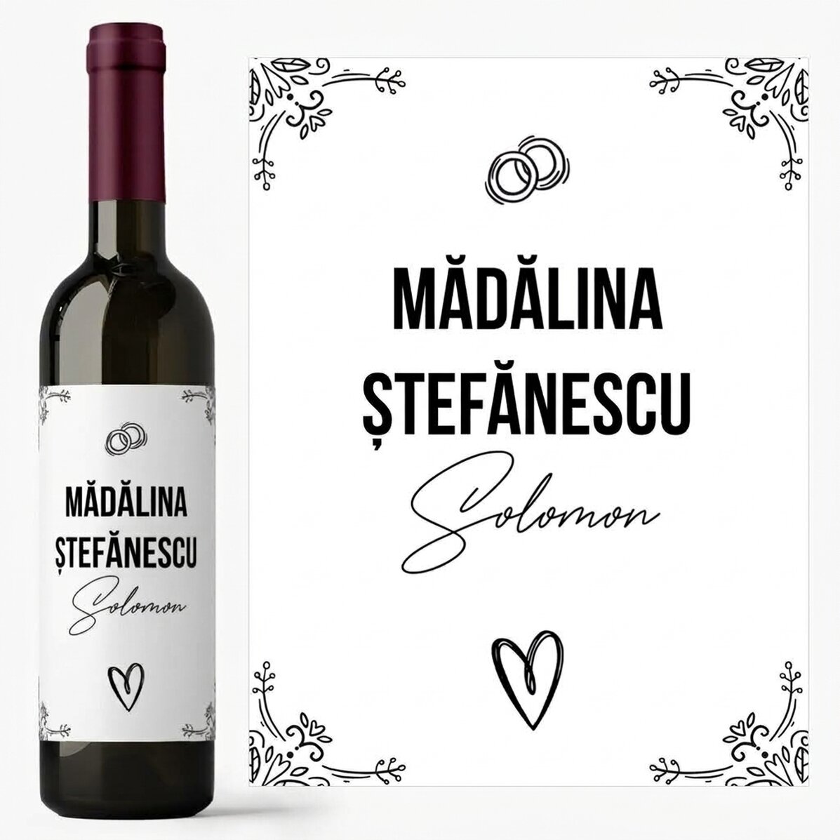 Wino z imieniem na zamówienie – Wedding Name