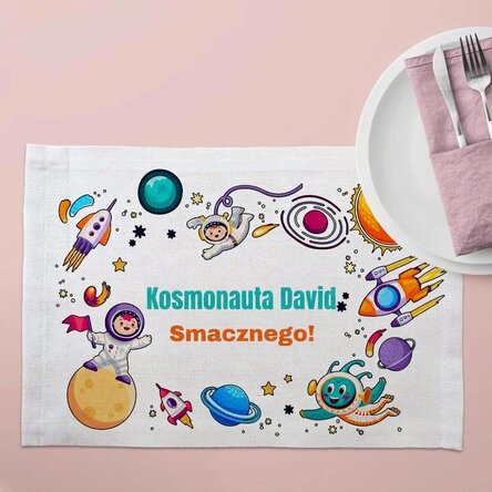 Spodek z indywidualnym napisem – Astronauta