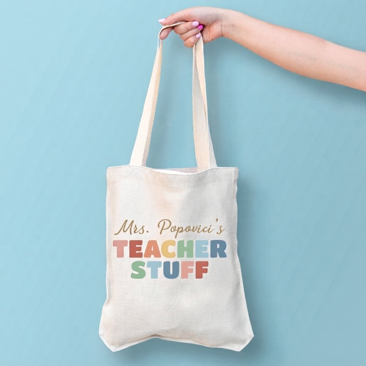 Spersonalizowana torba z napisem – Teacher