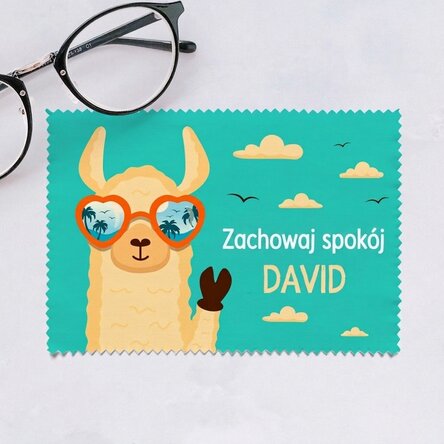 Spersonalizowana ściereczka do czyszczenia ekranów/okularów – Cool
