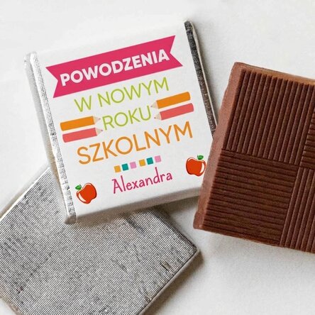 Mini czekoladka z indywidualnym napisem – Sukces