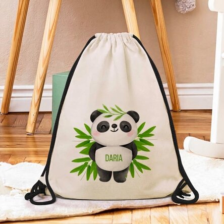 Plecak z imieniem na zamówienie – Cute Panda