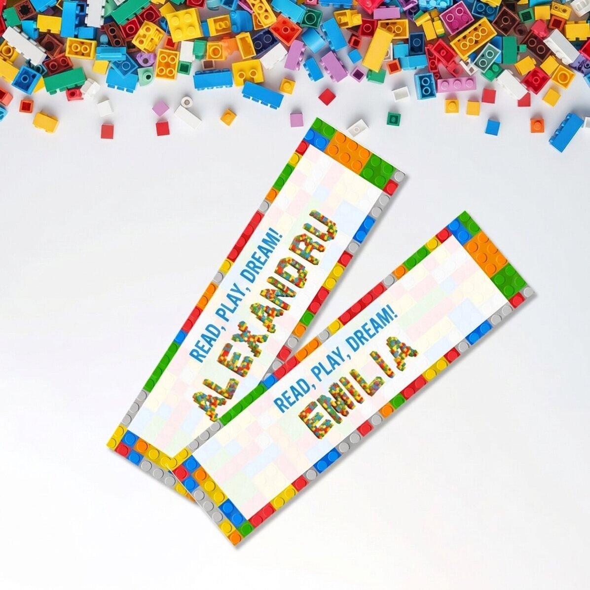 Spersonalizowana zakładka z napisem – Lego