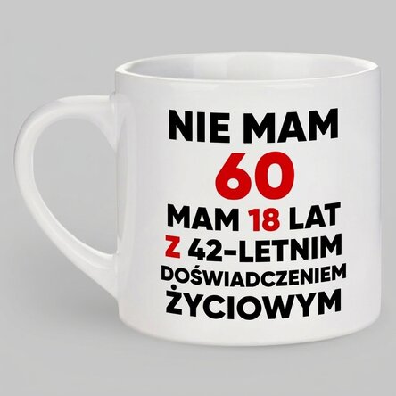 Spersonalizowany kubek do espresso z napisem – Happy Birthday!