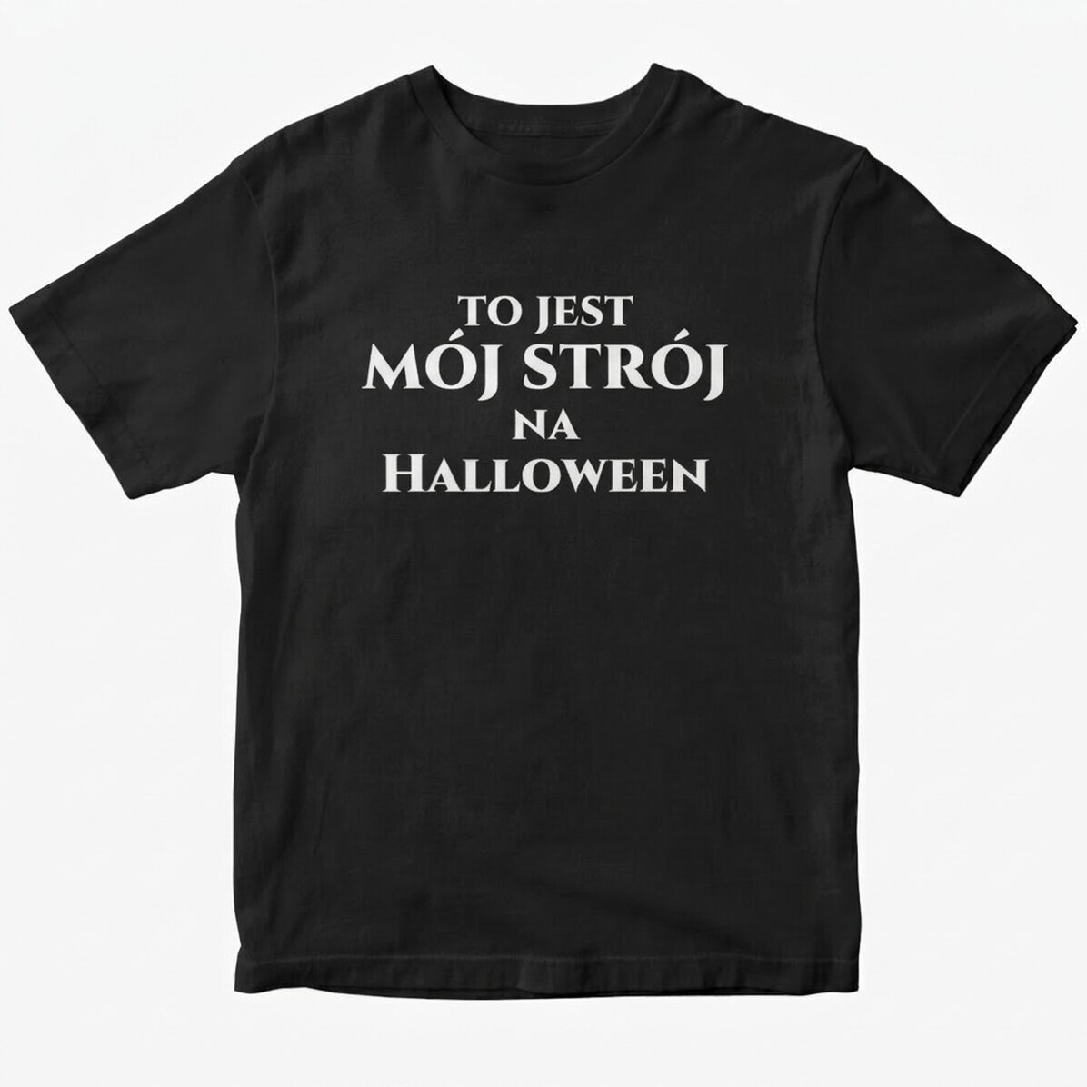 Koszulka bawełniana z indywidualnym nadrukiem – Halloween