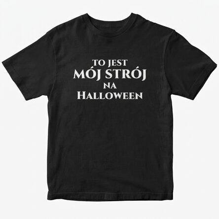 Koszulka bawełniana z indywidualnym nadrukiem – Halloween