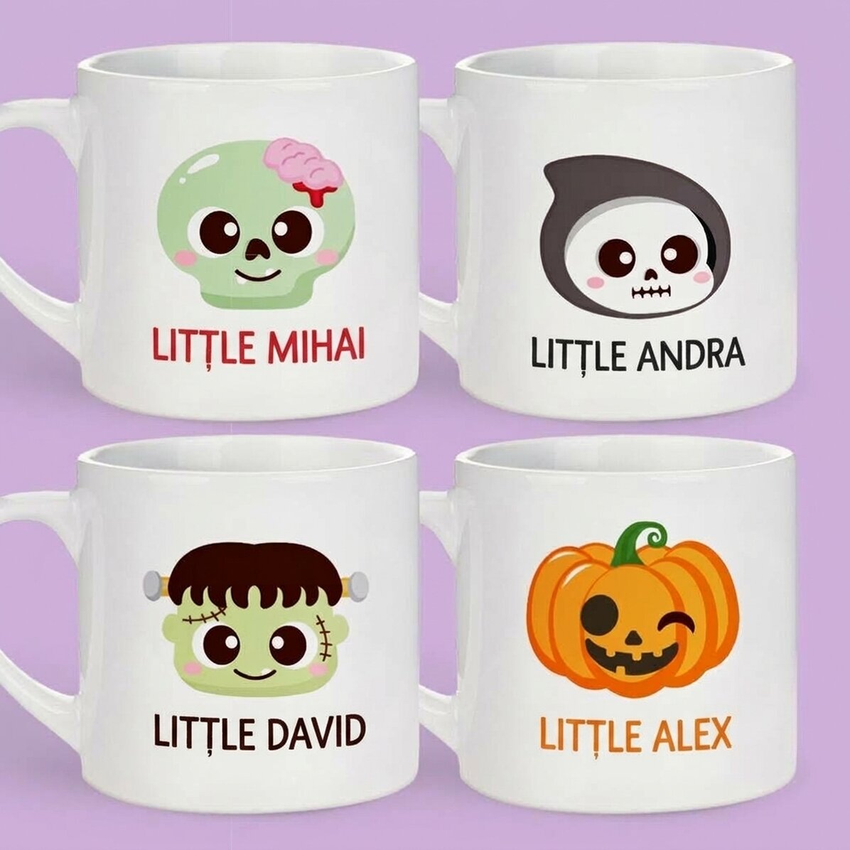 Spersonalizowany kubek dla dzieci z imieniem – Halloween