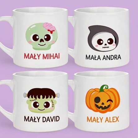 Spersonalizowany kubek dla dzieci z imieniem – Halloween