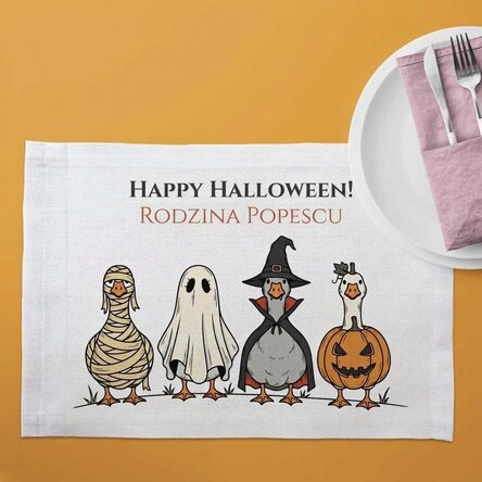 Spodek z indywidualnym napisem – Halloween