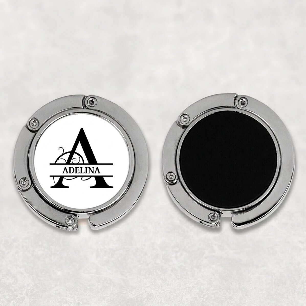Podstawka pod torbę na stół z indywidualnym monogramem i imieniem