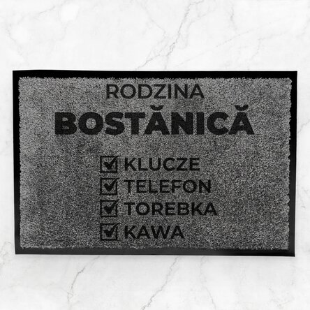 Spersonalizowane dywaniki wejściowe do wnętrz – Lista