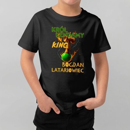 Bawełniana koszulka dla dzieci z nadrukiem – Lighthouse King