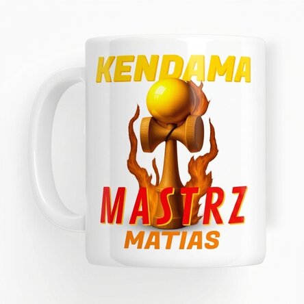 Spersonalizowany kubek z napisem – Kendama Master