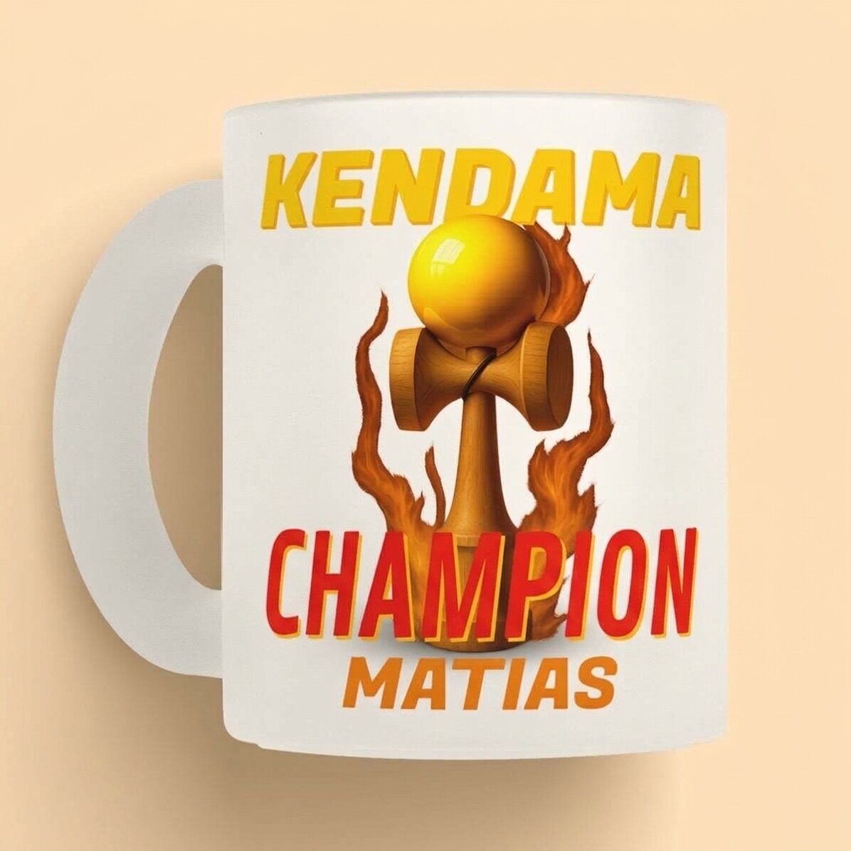 Spersonalizowany kubek z napisem – Kendama Master